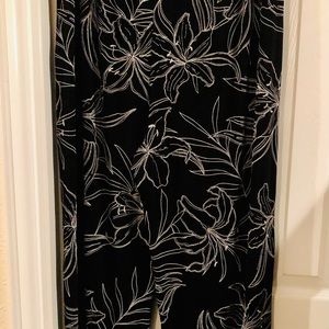 Chico’s travel knit floral pants